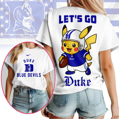 Duke Blue Devils | Premium NCAA Pokemon Fan 3D Shirt