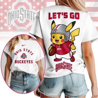 Ohio State Buckeyes | Premium NCAA Pokemon Fan 3D Shirt