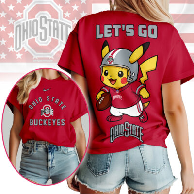 Ohio State Buckeyes | Premium NCAA Pokemon Fan 3D Shirt