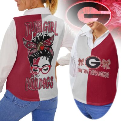 Georgia Bulldogs | Premium NCAA Glamour Vest - 2XL