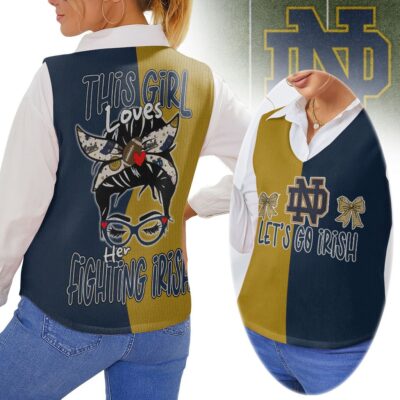 Notre Dame Fighting Irish | Premium NCAA Glamour Vest