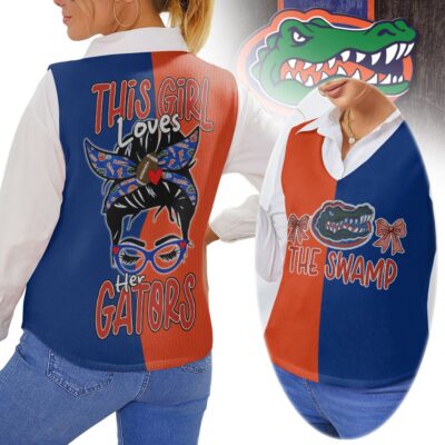 Florida Gators | Premium NCAA Glamour Vest - S