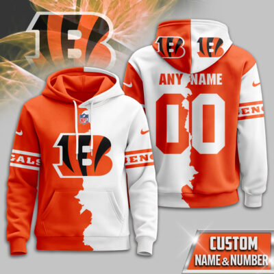 Cincinnati Bengals | Premium Victory Split Hoodie - 5XL