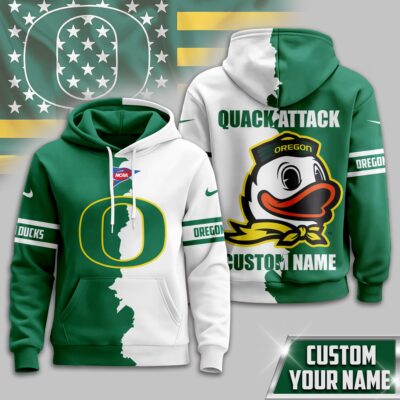 Oregon Ducks | Premium NCAA Warrior Spirit Personalized Hoodie