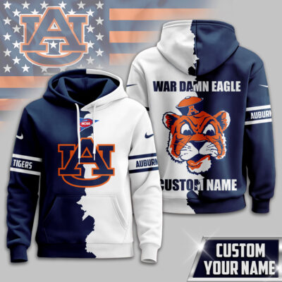 Auburn Tigers | Premium NCAA Warrior Spirit Personalized Hoodie