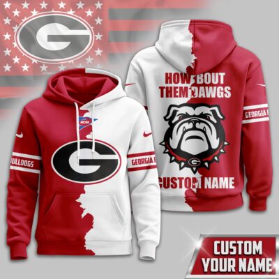 Georgia Bulldogs | Premium NCAA Warrior Spirit Personalized Hoodie