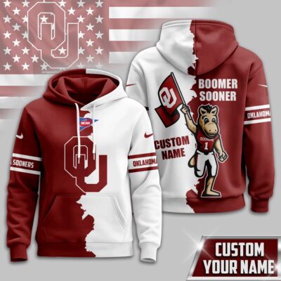 Oklahoma Sooners | Premium NCAA Warrior Spirit Personalized Hoodie