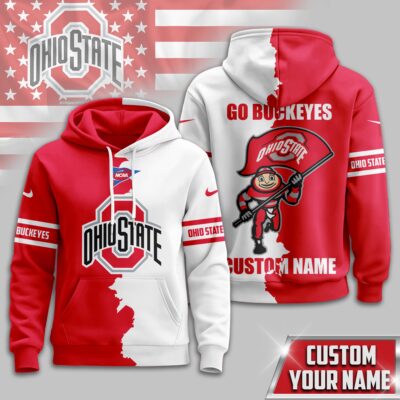 Ohio State Buckeyes | Premium NCAA Warrior Spirit Personalized Hoodie
