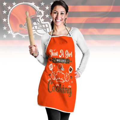 Cleveland Browns | Premium NFL Cooking Queen Apron - 62*67CM