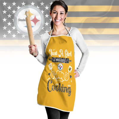 Pittsburgh Steelers | Premium NFL Cooking Queen Apron