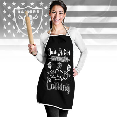 Las Vegas Raiders | Premium NFL Cooking Queen Apron