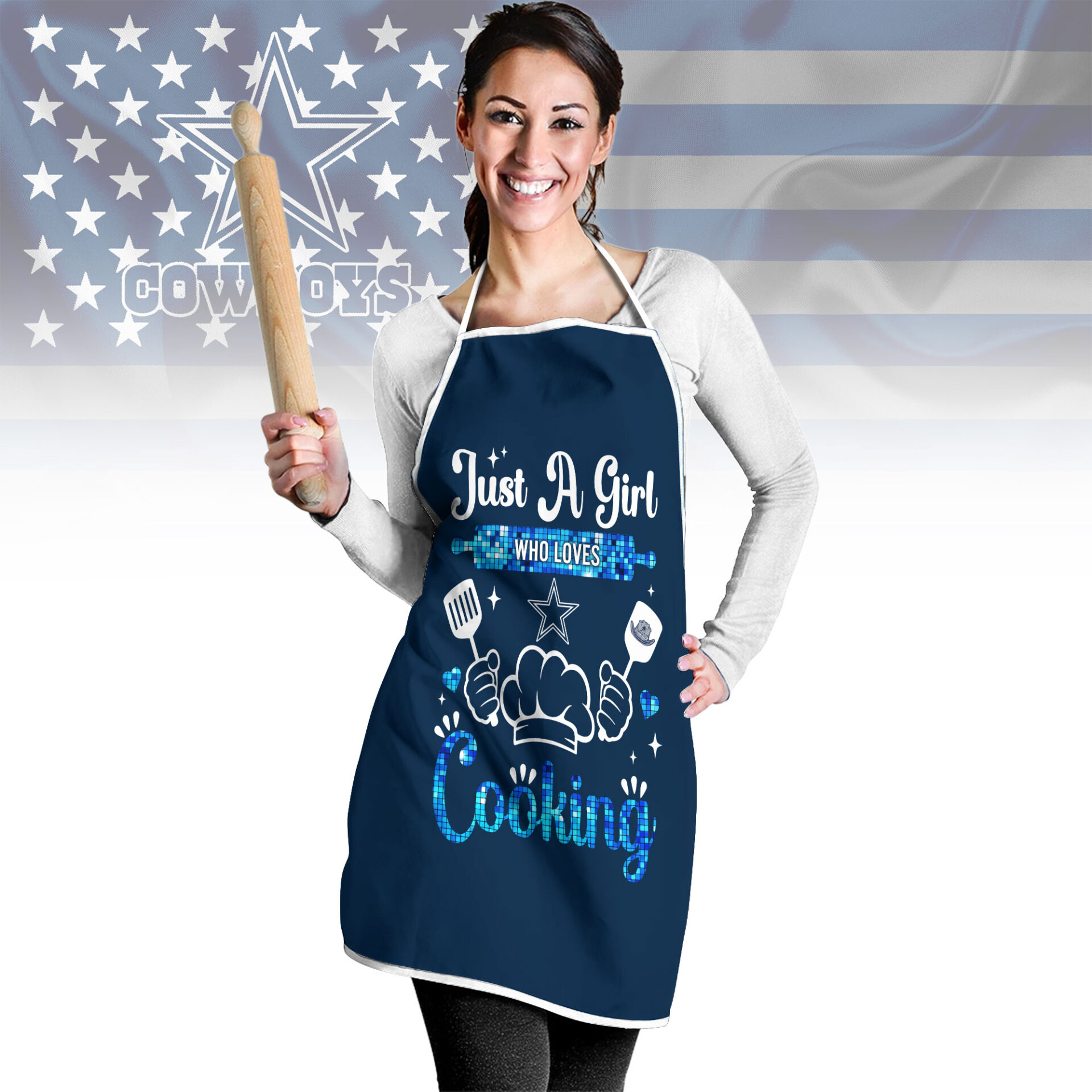 Dallas Cowboys | Premium NFL Cooking Queen Apron