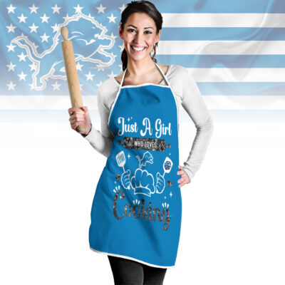 Detroit Lions | Premium NFL Cooking Queen Apron