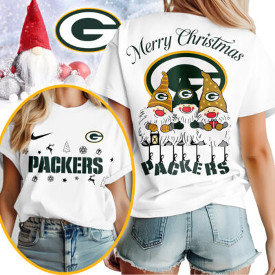 Green Bay Packers | Premium NFL Gnome Merry Christmas