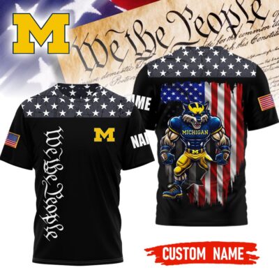 Michigan Wolverines | Premium NCAA We The People T-Shirt