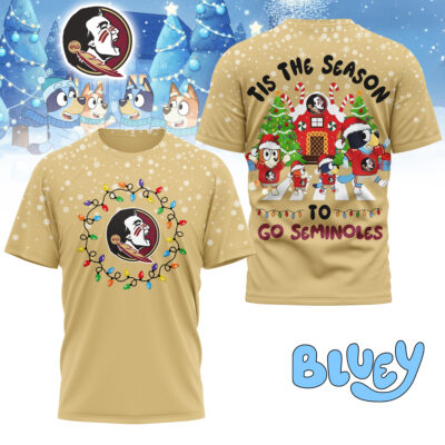 Florida State Seminoles | Premium NCAA Tis The Season Christmas T-shirt