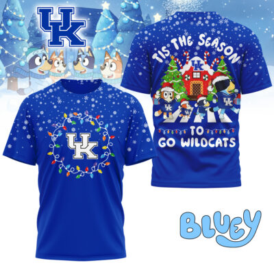 Kentucky Wildcats | Premium NCAA Tis The Season Christmas T-shirt