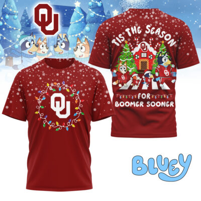 Oklahoma Sooners | Premium NCAA Tis The Season Christmas T-shirt