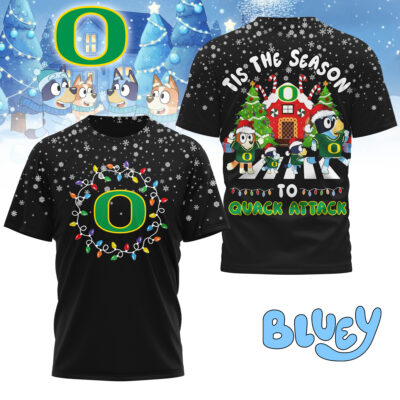 Oregon Ducks | Premium NCAA Tis The Season Christmas T-shirt