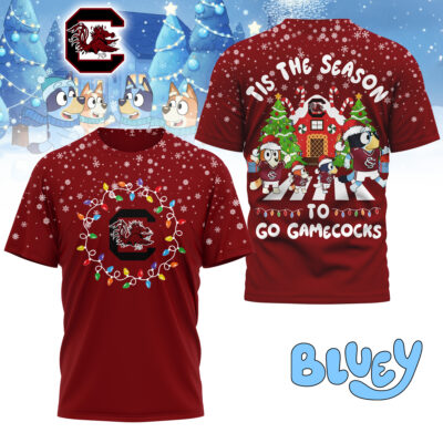 South Carolina Gamecocks | Premium NCAA Tis The Season Christmas T-shirt