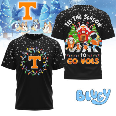 Tennessee Volunteers | Premium NCAA Tis The Season Christmas T-shirt
