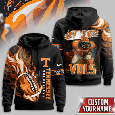 Tennessee Volunteers | Premium NCAA Victory Flame Personalized Hoodie