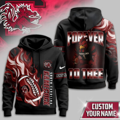 South Carolina Gamecocks | Premium NCAA Victory Flame Personalized Hoodie
