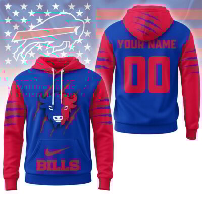 Buffalo Bills | Premium NFL Fan Pride Claw Hoodie - 3XL
