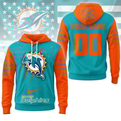 Miami Dolphins | Premium NFL Fan Pride Claw Hoodie - L