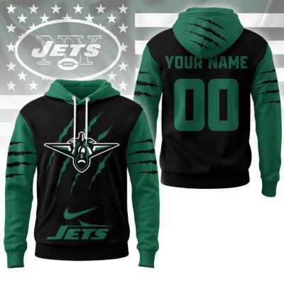 New York Jets | Premium NFL Fan Pride Claw Hoodie - 5XL