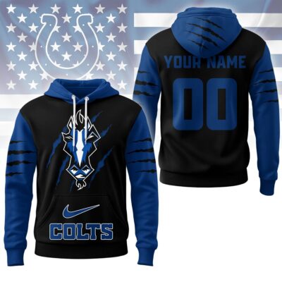 Indianapolis Colts | Premium NFL Fan Pride Claw Hoodie - 2XL