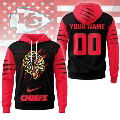 Kansas City Chiefs | Premium NFL Fan Pride Claw Hoodie - 4XL