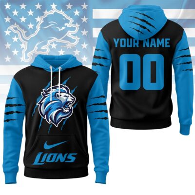 Detroit Lions | Premium NFL Fan Pride Claw Hoodie - S