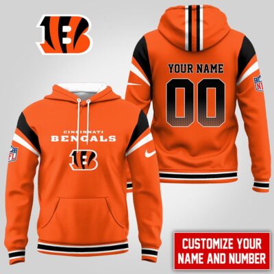 Cincinnati Bengals | Premium NFL Customized Hoodie