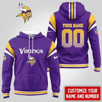 Minnesota Vikings | Premium NFL Customized Hoodie
