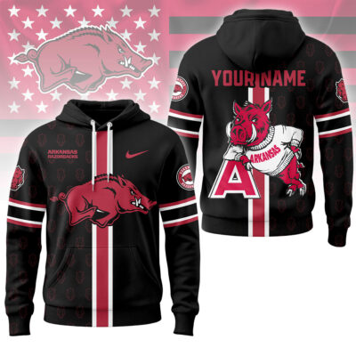 Arkansas Razorbacks | Premium NCAA Custom Pride Nation Hoodie