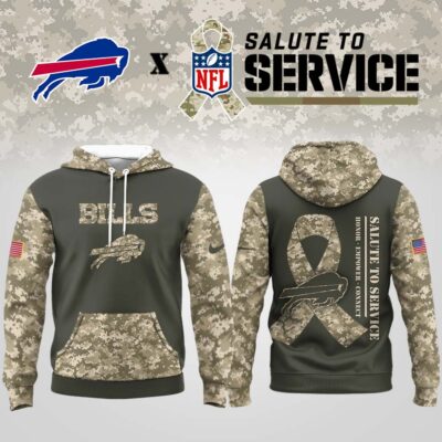 Buffalo Bills | Premium NFL Salute to Service Hoodie