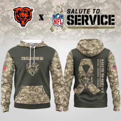 Chicago Bears | Premium NFL Salute to Service Hoodie
