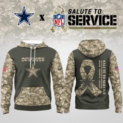 Dallas Cowboys | Premium NFL Salute to Service Hoodie