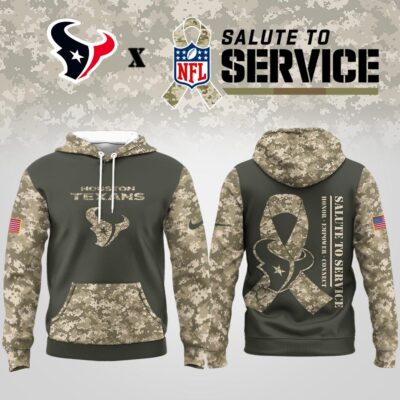 Houston Texans | Premium NFL Salute to Service Hoodie