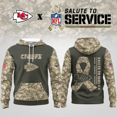 Kansas City Chiefs | Premium NFL Salute to Service Hoodie