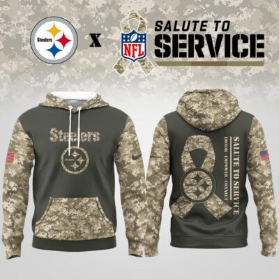 Pittsburgh Steelers | Premium NFL Salute to Service Hoodie