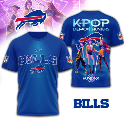 Buffalo Bills | Premium NFL KPop Demon Hunters Tshirt - L