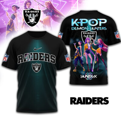 Las Vegas Raiders | Premium NFL KPop Demon Hunters Tshirt