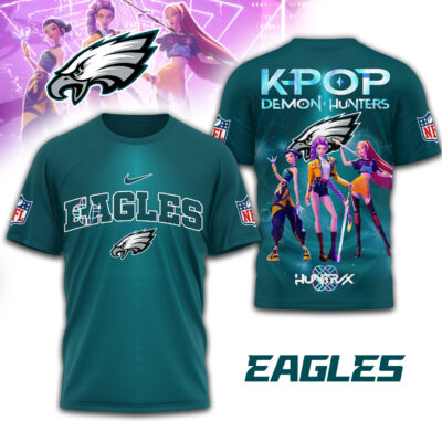 Philadelphia Eagles | Premium NFL KPop Demon Hunters Tshirt