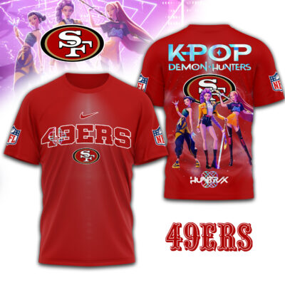 San Francisco 49ers | Premium NFL KPop Demon Hunters Tshirt