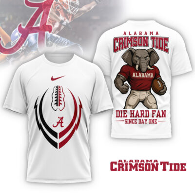 Alabama Crimson Tide | Premium NCAA Die Hard Fan Since Day One