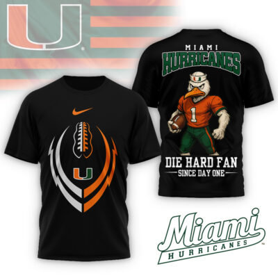 Miami Hurricanes | Premium NCAA Die Hard Fan Since Day One