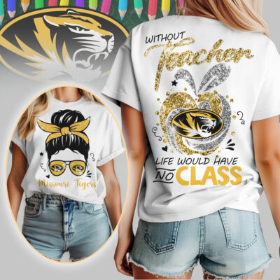 Missouri Tigers | Premium NCAA Without Teacher Life Would Have No Class Tshirt