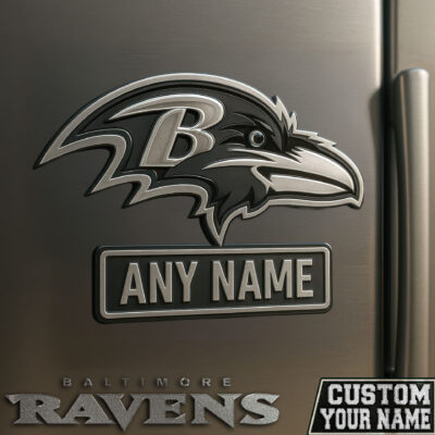 Baltimore Ravens | Premium NFL Fridge Magnet - 18cm x 18cm